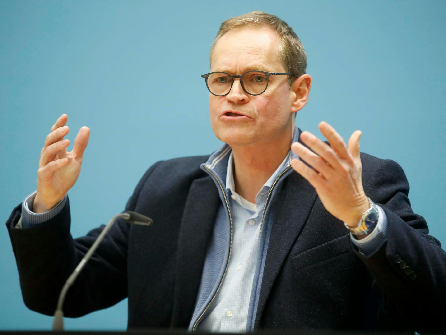 Der Regierende Bürgermeister Michael Müller (SPD).