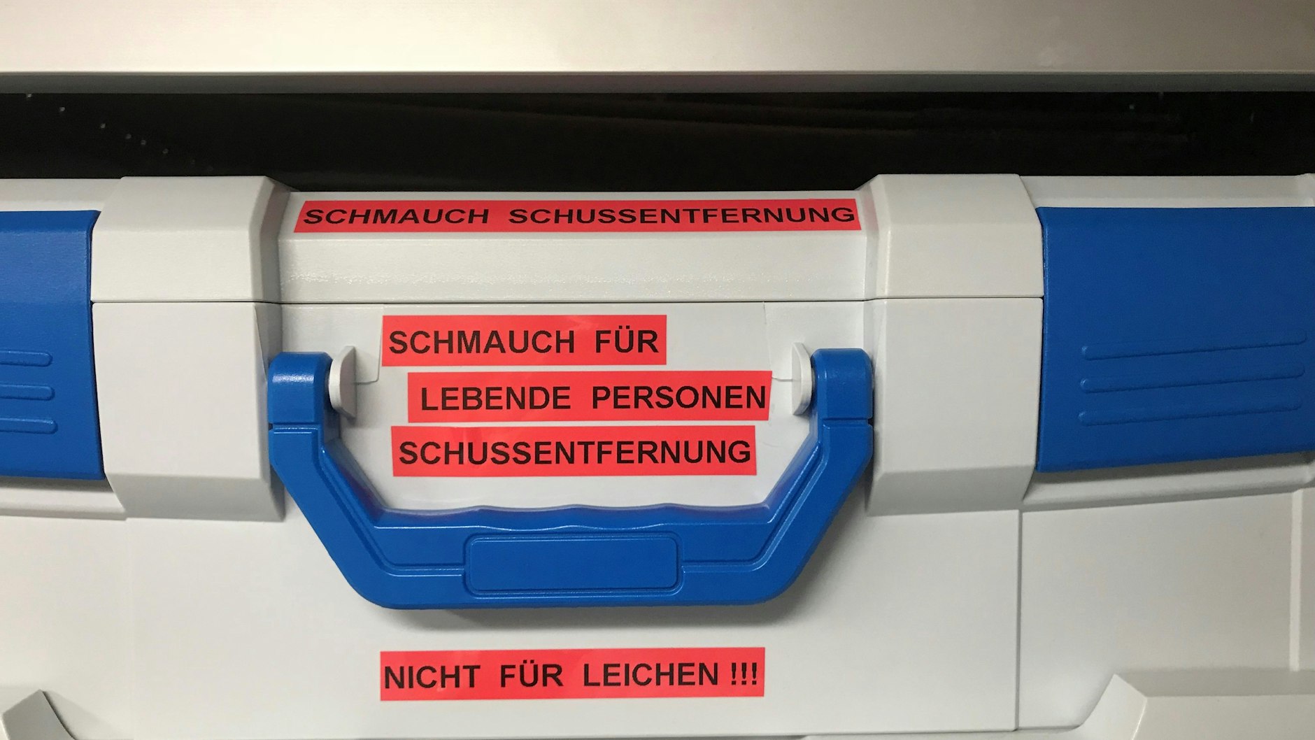 Die Hilfsmittel der Spurensucher.