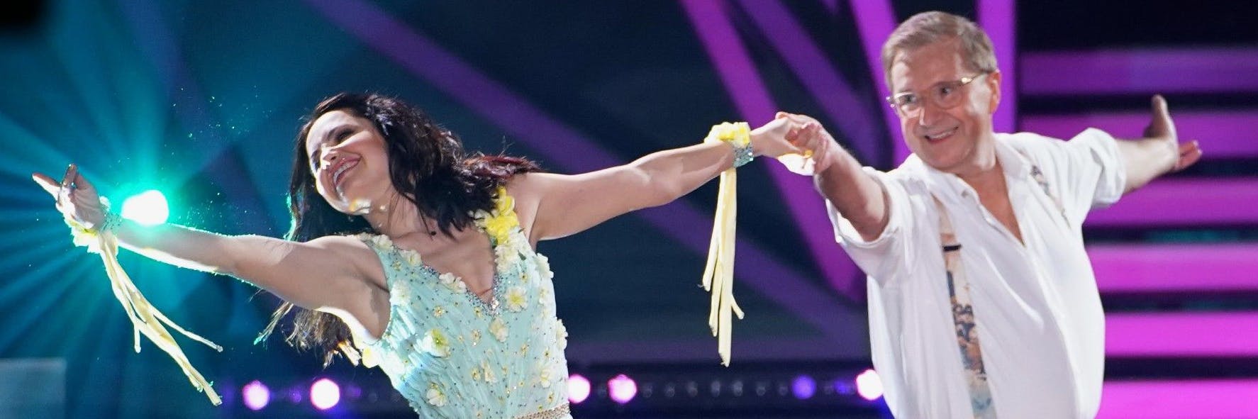 Jan Hofer und Christina Luft bei „Let’s Dance“.