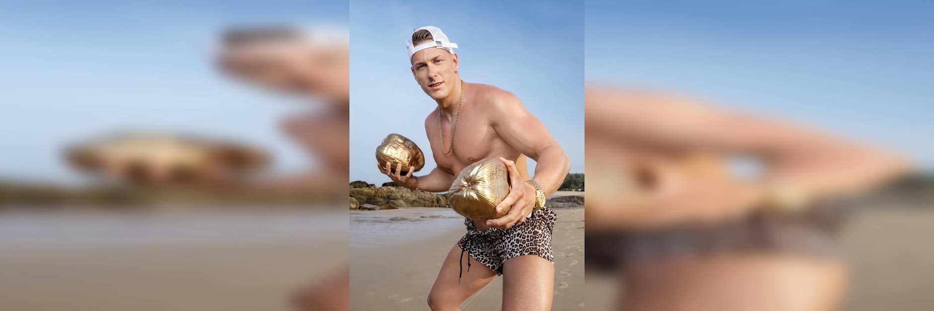 Calvin Kleinen ist nach zwei Staffeln „Temptation Island“ bei „Promis unter Palmen“ dabei.
