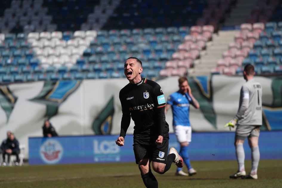 Hansa Rostock patzt im Aufstiegskampf gegen den 1. FC Magdeburg