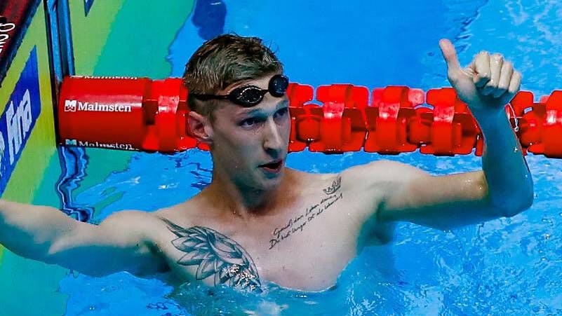Voll im Saft: der Magdeburger Schwimmer Florian Wellbrock.
