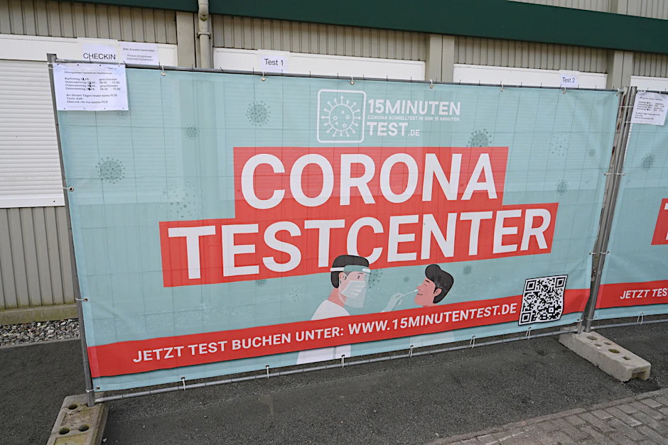 Ein Testcenter in Ahlbeck auf Usedom. In den letzten Wochen ist sehr viel auf das Coronavirus getestet worden.