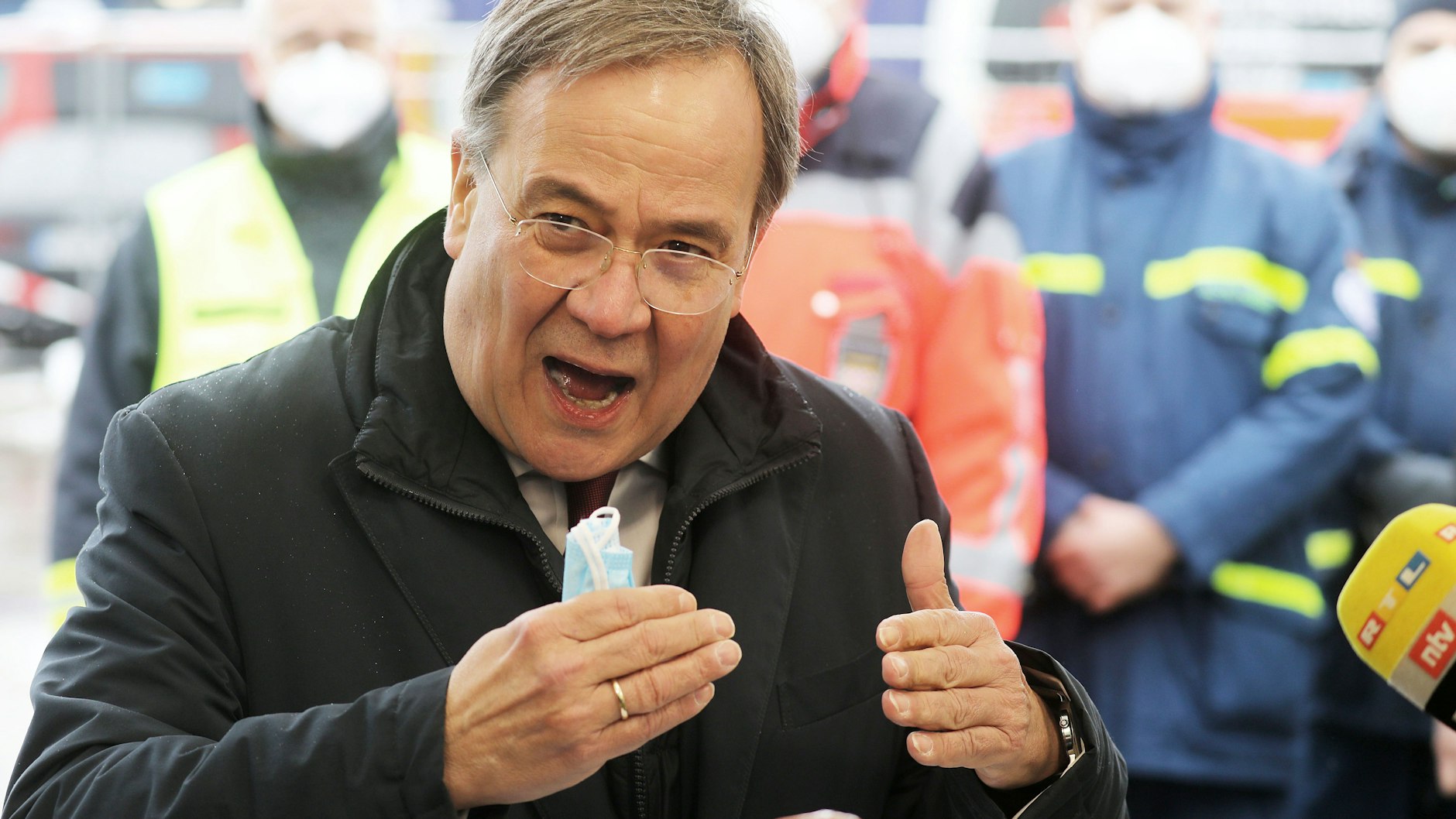 Armin Laschet, Ministerpräsident von Nordrhein-Westfalen (CDU), will bald die Impfungen für alle Menschen in Deutschland möglich machen.