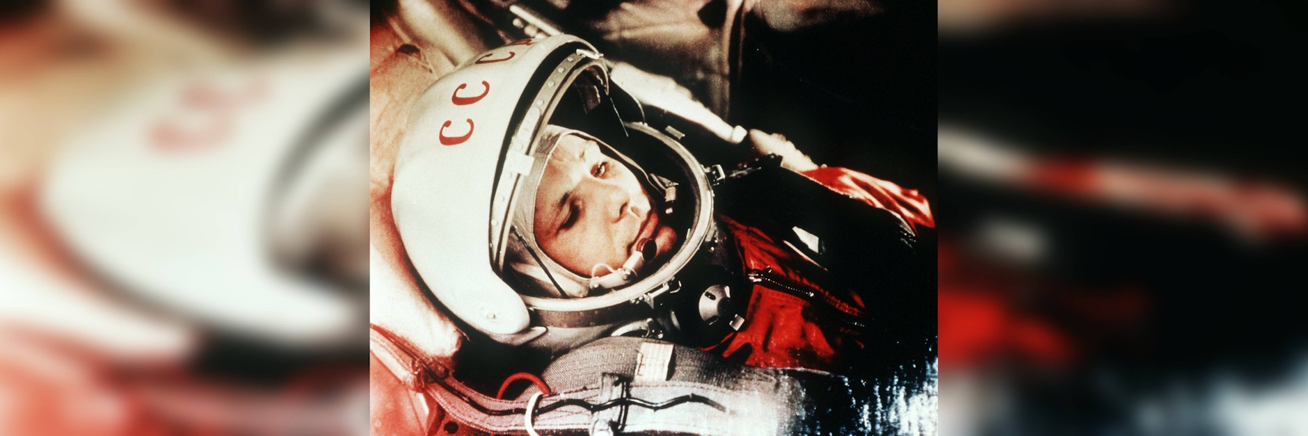Der Kosmonaut Juri Gagarin.