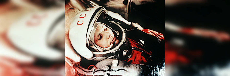 Der Kosmonaut Juri Gagarin.
