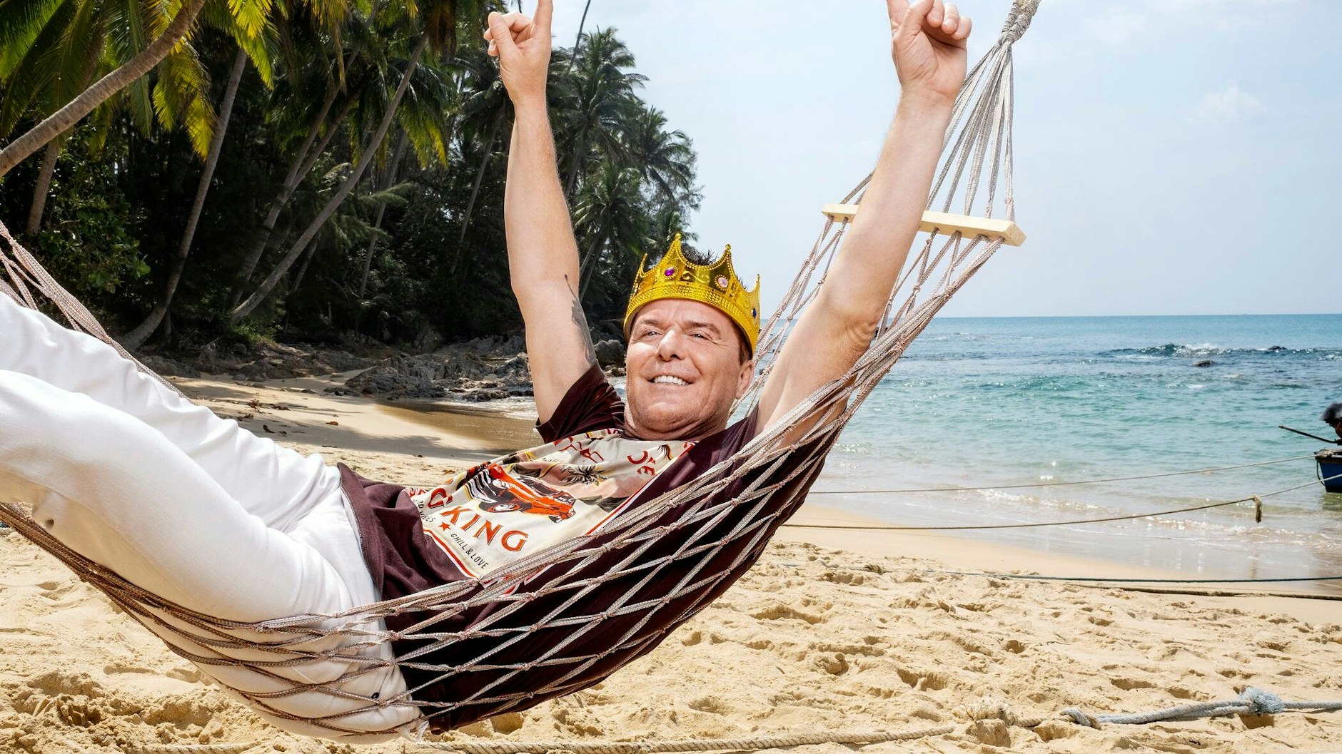 Hat sich bei „Promis unter Palmen“ richtig daneben benommen: Prinz Marcus.