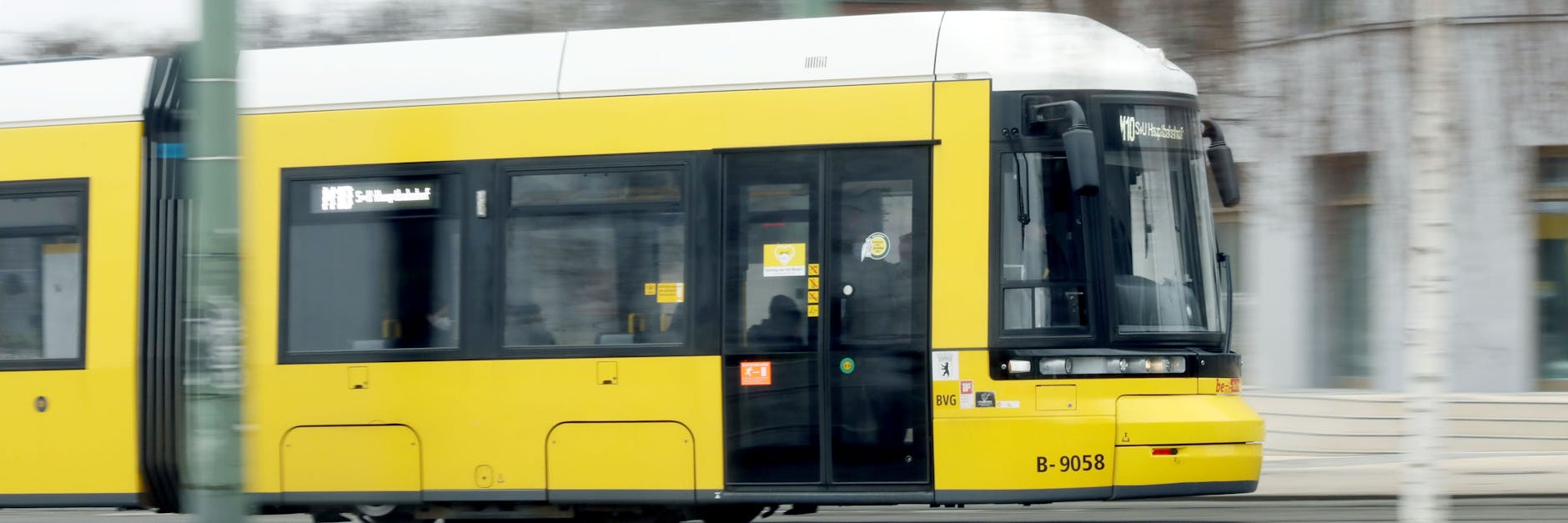 Die Tramlinie M10 soll eine Verlängerung bekommen und in einigen Jahren dann auch durch den Görlitzer Park fahren.