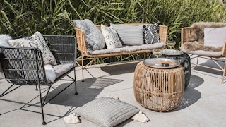 Verschönern Sie Ihren Sitzplatz im Freien