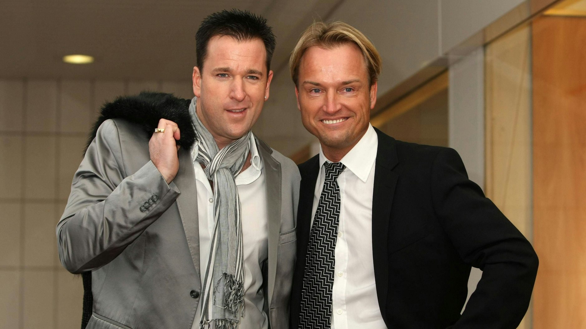 Michael Wendler und Markus Krampe im Jahr 2010.&nbsp;