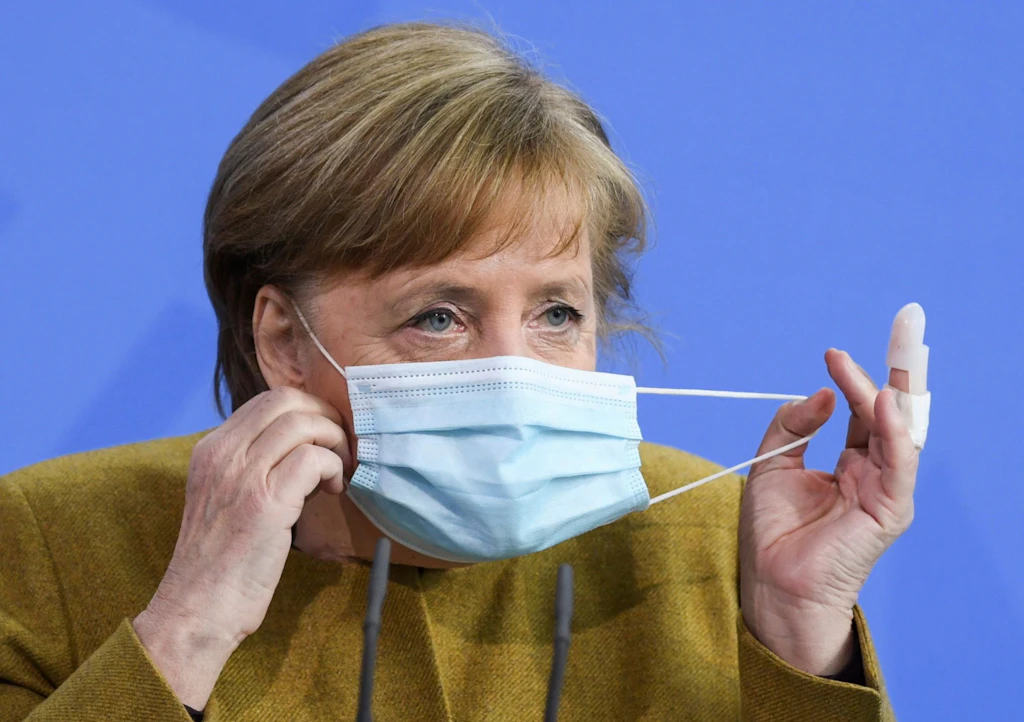 Bundeskanzlerin Angela Merkel mit Astrazeneca geimpft