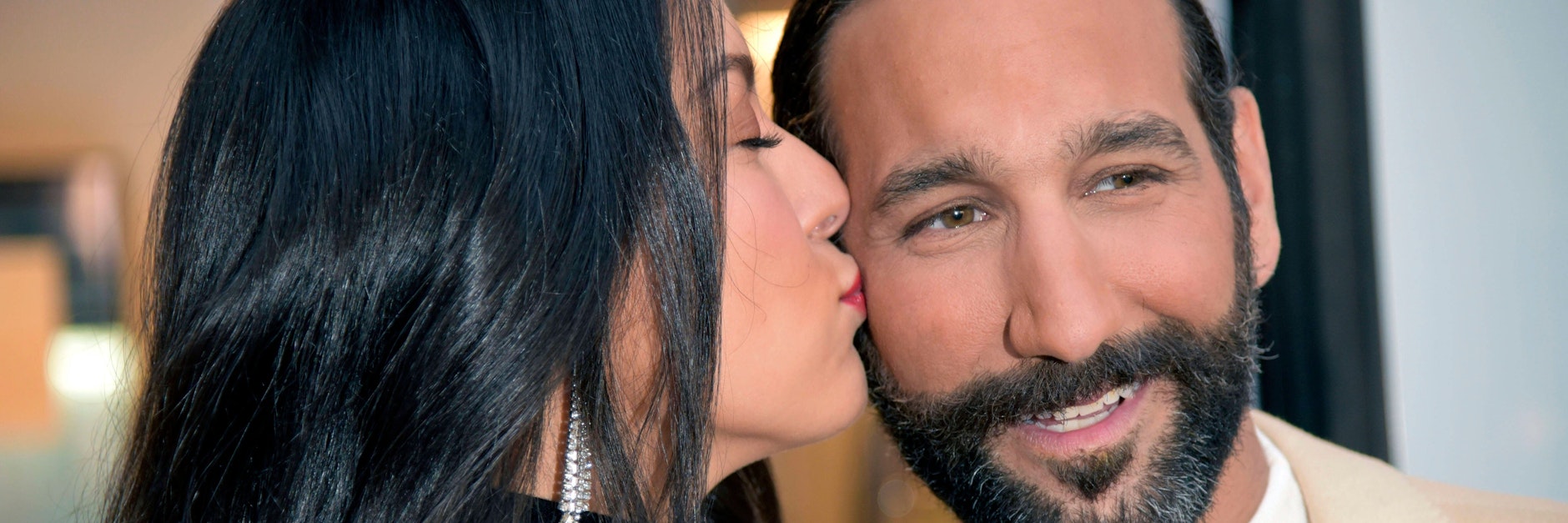 Rebecca Mir und Massimo Sinato sind zum ersten Mal Eltern geworden.