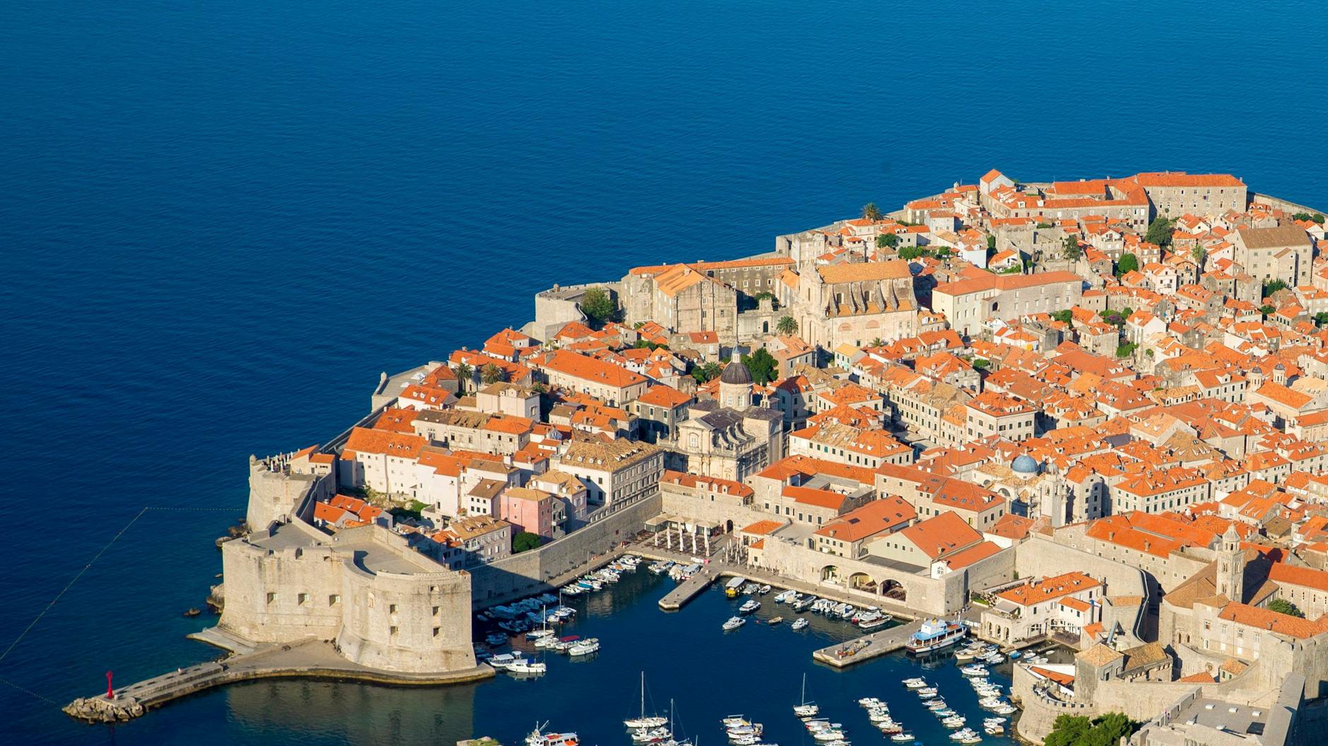 Die Altstadt von Dubrovnik. Die kroatische Stadt war in mehreren Staffeln von „Game of Thrones“ Kulisse.