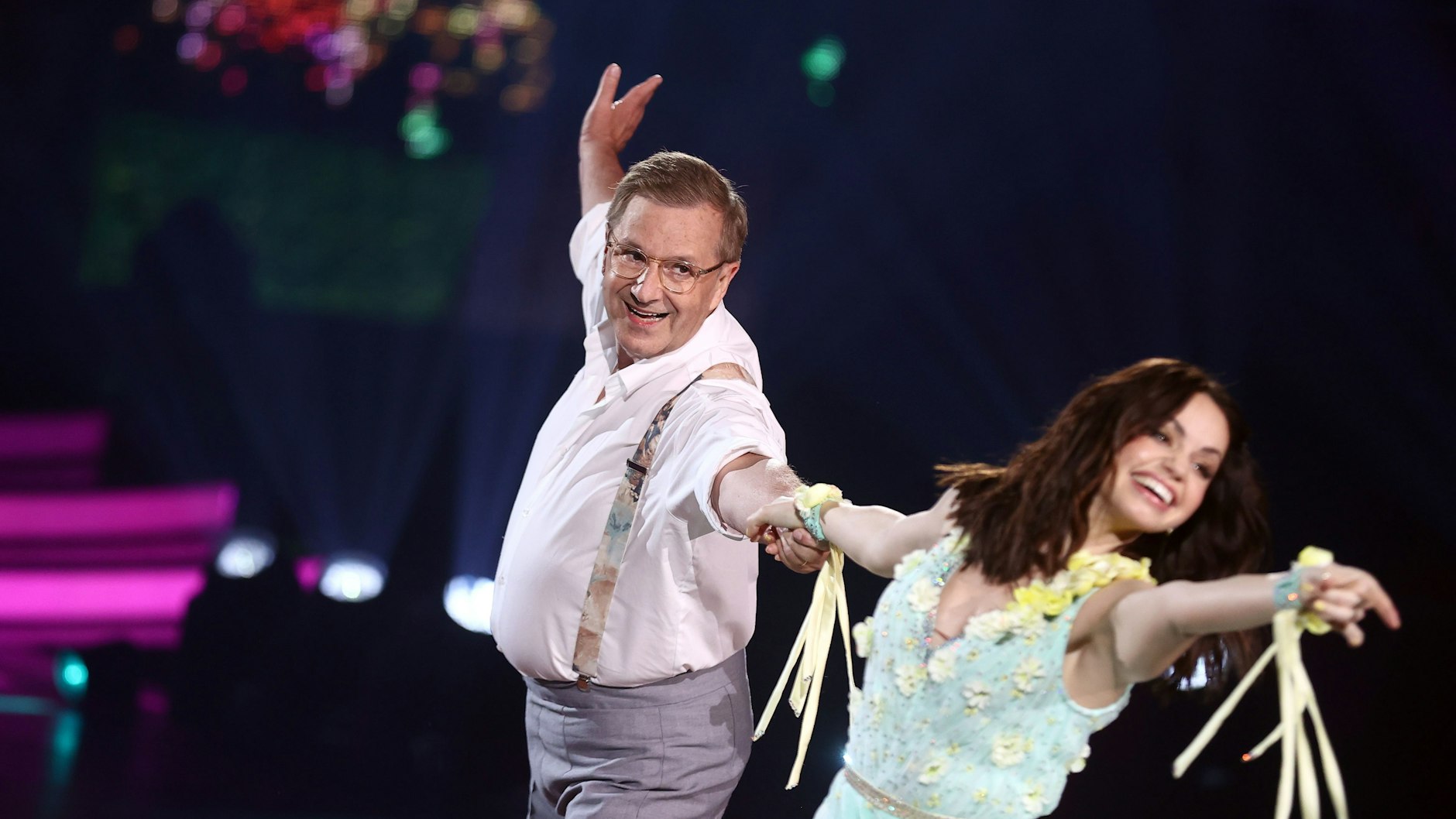 Gibt mit seiner Partnerin Christina Luft alles bei „Let's Dance“: Jan Hofer.