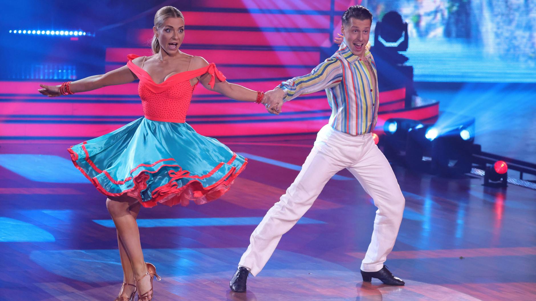 GZSZ-Star Valentina Pahde übernimmt die Führung in der aktuellen Folge „Let's Dance“. (Archivbild)