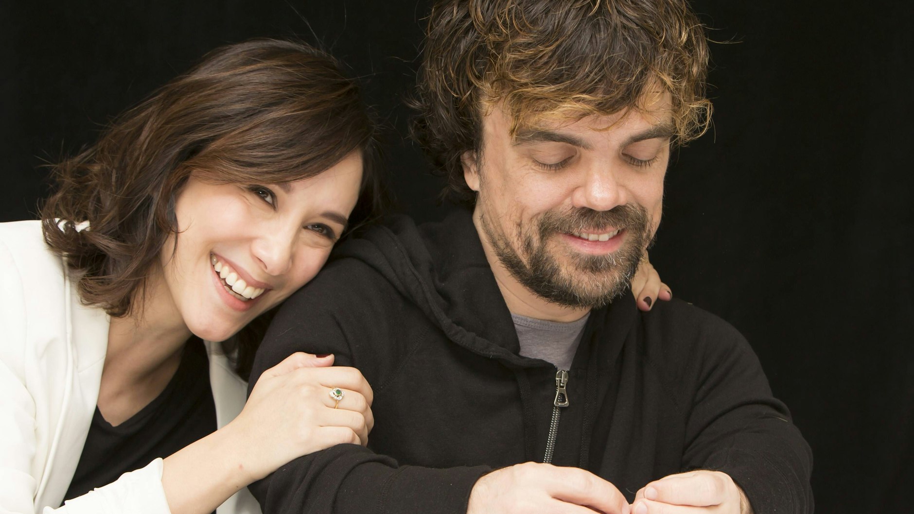 Sibel Kekilli und „Game of Thrones“-Kollege Peter Dinklage.