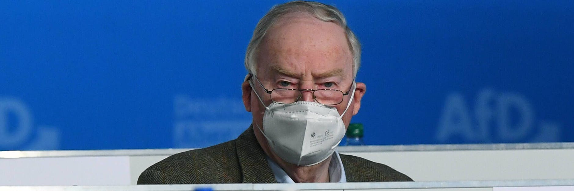 Alexander Gauland machte seine Impfung am Donnerstag lieber nicht öffentlich.