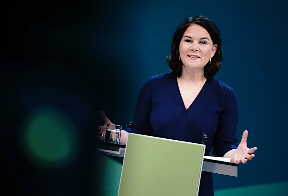 Die Grünen-Kanzlerkandidatin Annalena Baerbock
