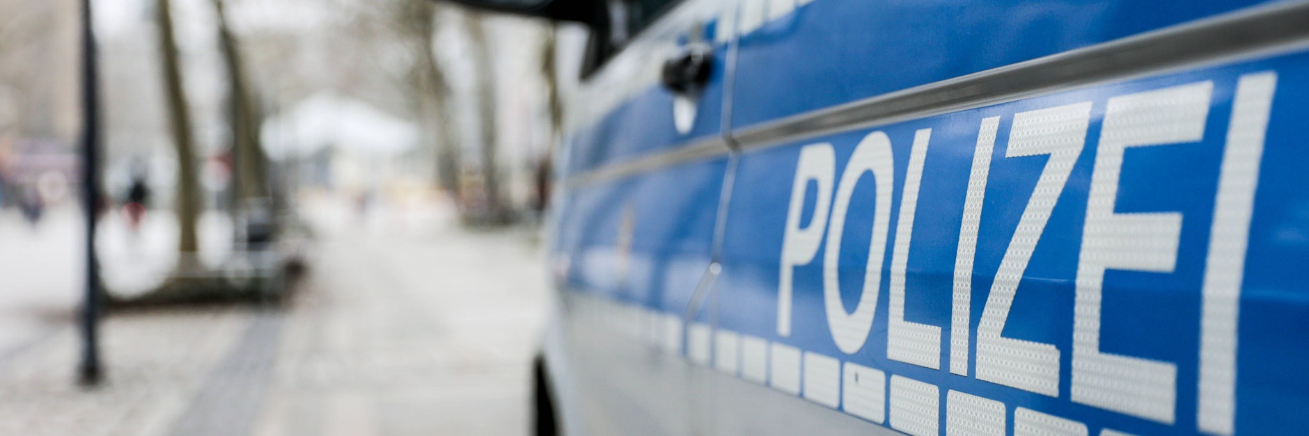 Ein Polizeiauto aus NRW.