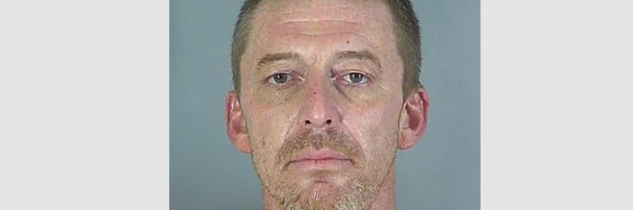 Das Polizeifoto von Michael Boatman nach seiner Festnahme. 