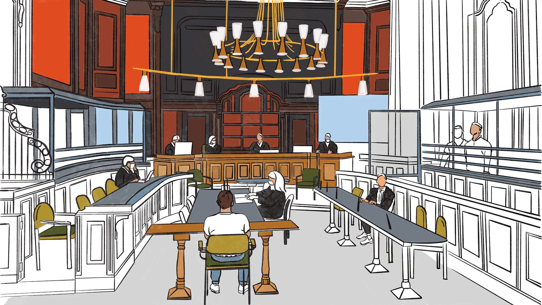 Wenn unser Autor auf seinem Platz sitzt, kann er gut erkennen, dass Bushido die Marke Calvin Klein für Unterwäsche bevorzugt