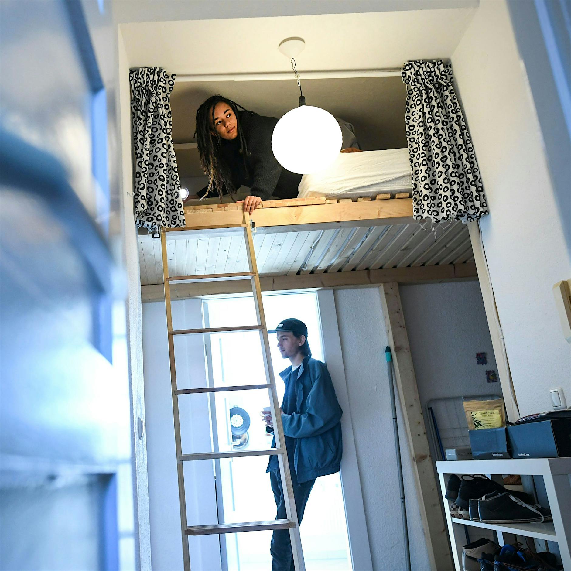 Berliner vermietet ein Hochbett im Flur für 600 Euro im Monat