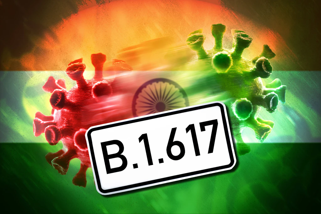 Indische Corona-Mutante auch in Europa: B.1.617 vereint zwei Virusvarianten