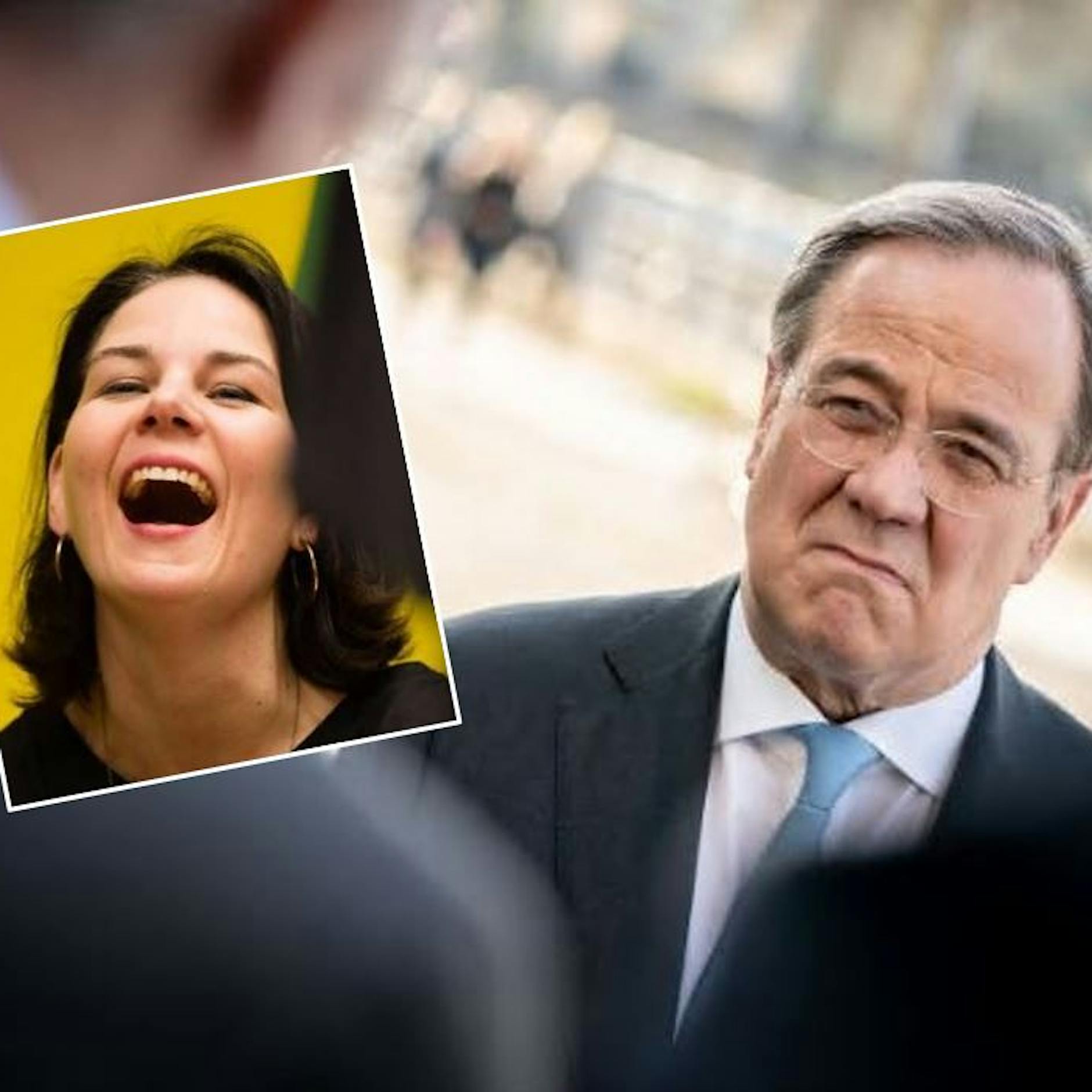 Umfrage-Hammer: Brutaler Absturz für CDU – Grüne klar vorn – Klatsche für Laschet als Kandidat