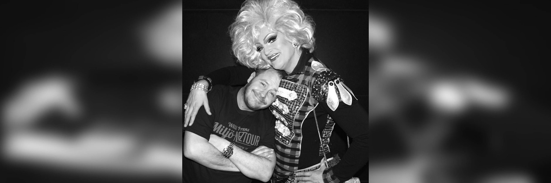 Dieses Foto postete Olivia Jones zum Tod von Willi Herren.