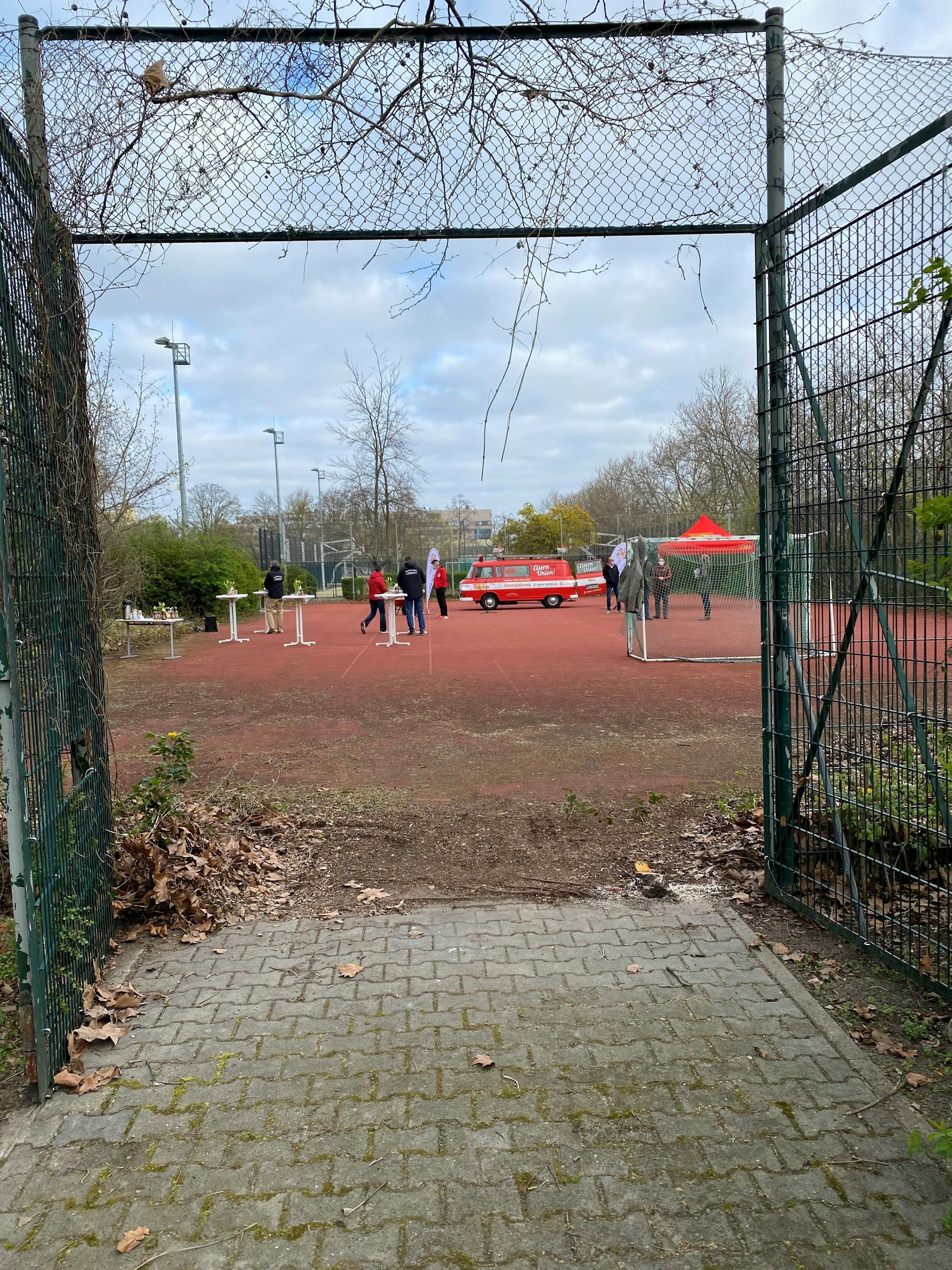 Hier soll bald ein Schmuckstück entstehen.