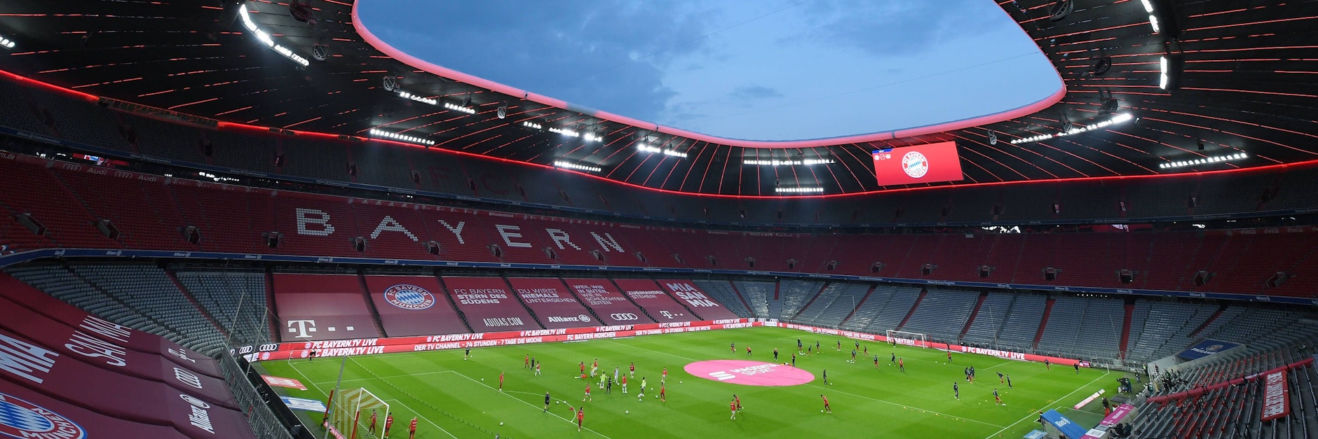 In der Münchner Arena könnten bei der EM nur die Vorrundenspiele der deutschen Mannschaft ausgetragen werden.