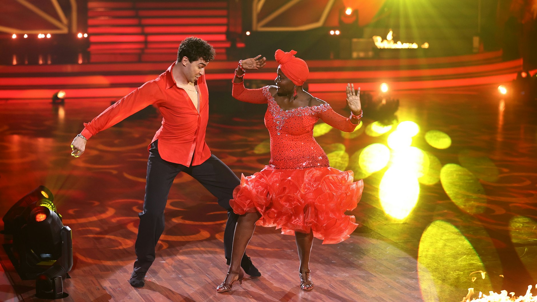 Auma Obama und Andrzej Cibis bekommen nur 18 Punkte.