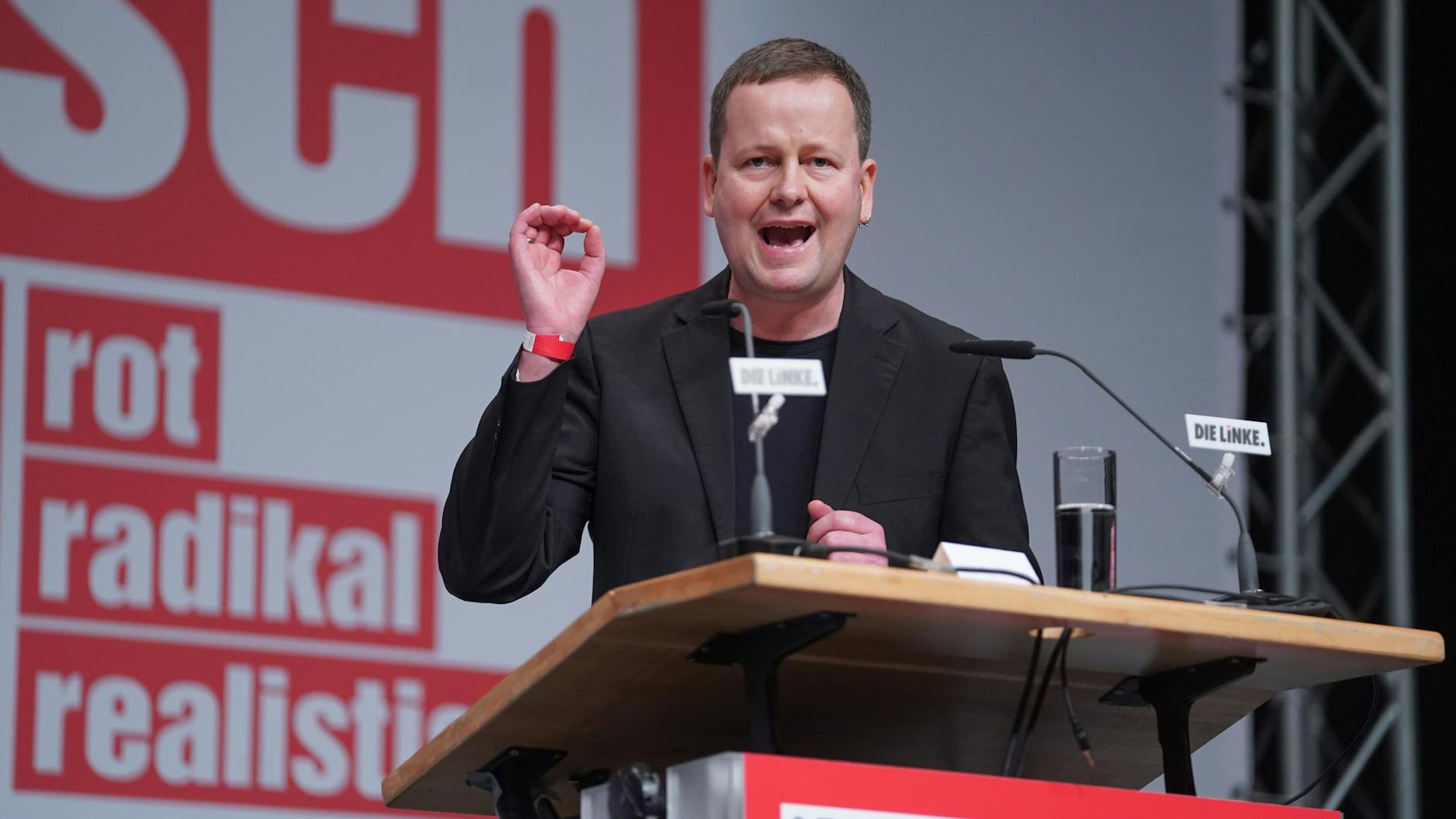 Kultursenator Klaus Lederer, Spitzenkandidat der Berliner Linken.