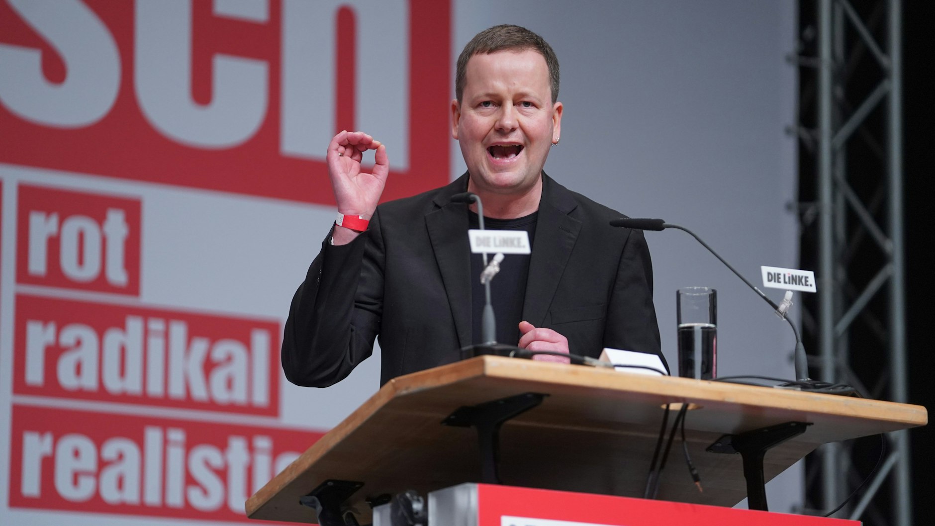 Kultursenator Klaus Lederer, Spitzenkandidat der Berliner Linken.