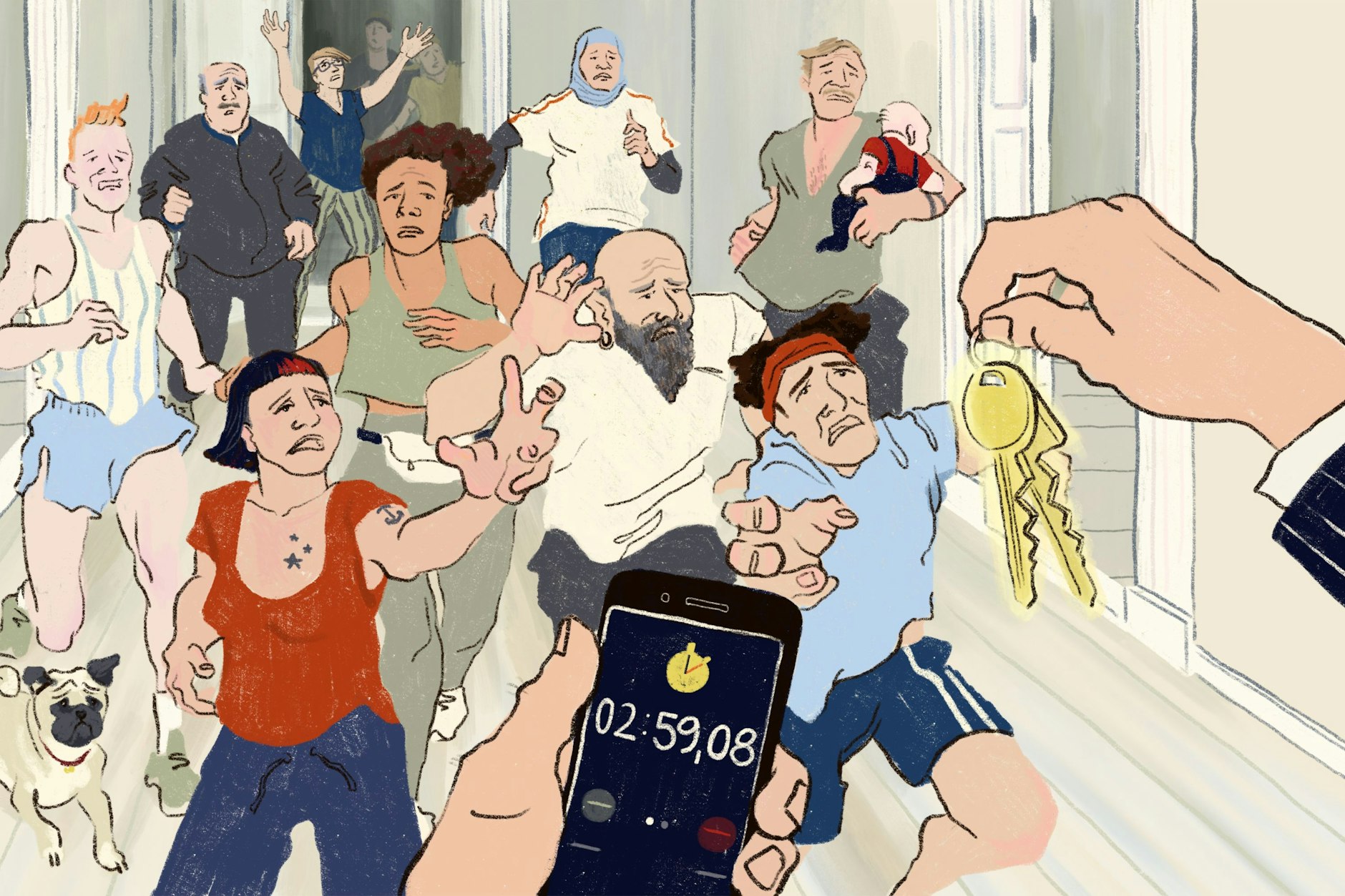 Selten war es in Berlin so schwierig, Wohnraum zu finden. Unsere Autorin weiß, wovon sie spricht.&nbsp;