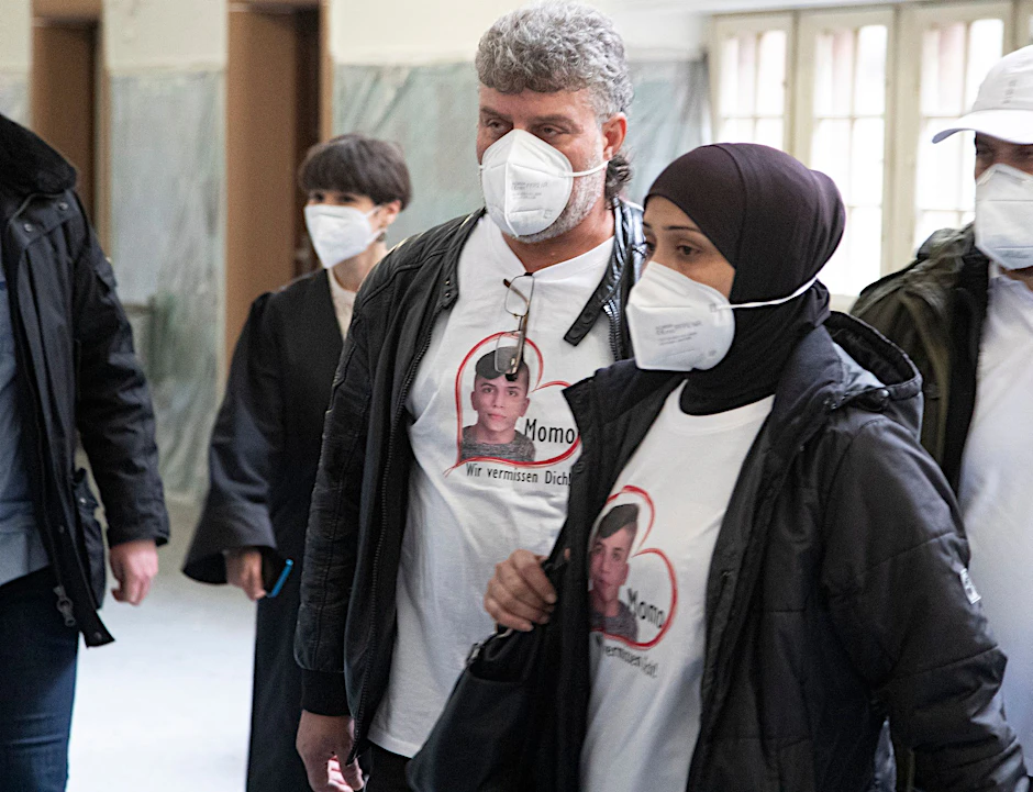 &nbsp;Die Eltern des 13-jährigen Opfers.<br>