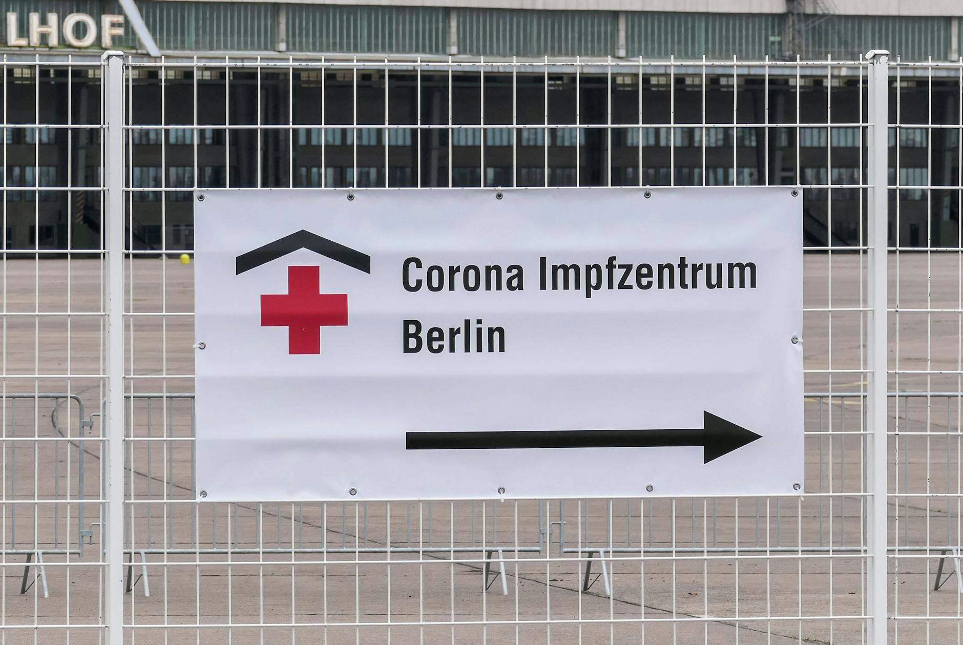 Corona-Impfzentrum in Berlin (Symbolbild).