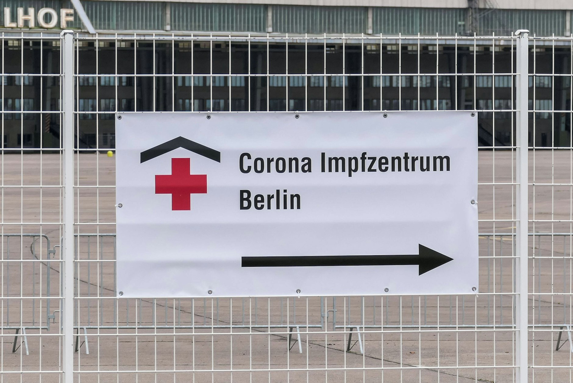 Corona-Impfzentrum in Berlin (Symbolbild).