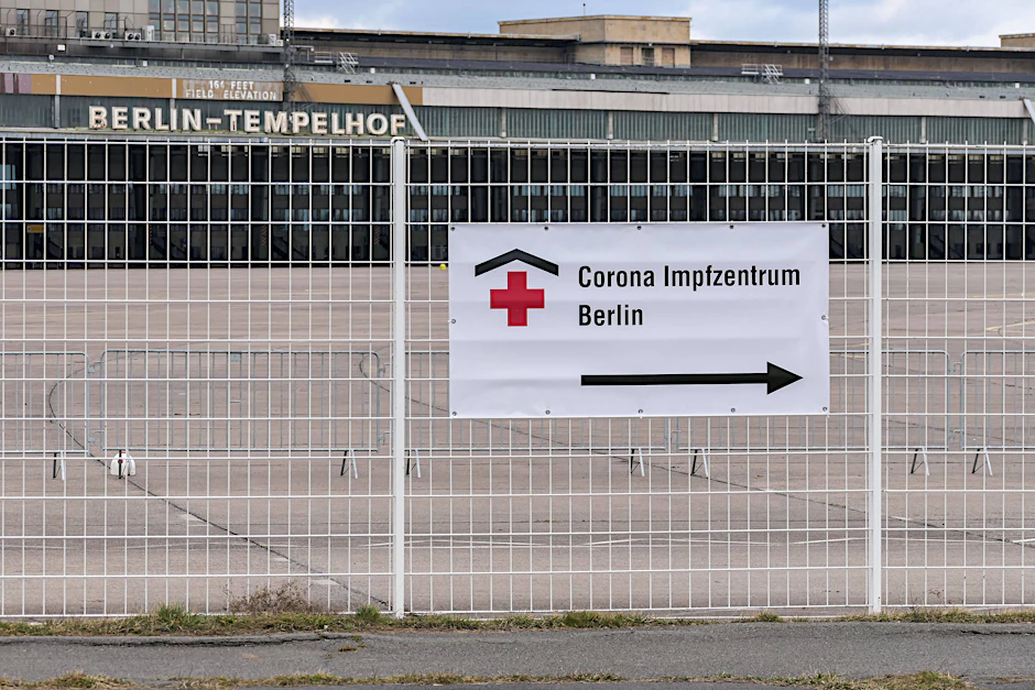 Corona-Impfzentrum in Berlin (Symbolbild).
