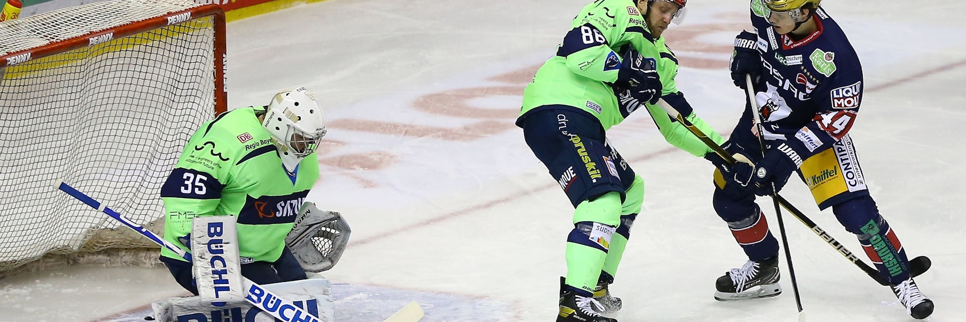 Ab Montag nehmen die Eisbären um Luks Reichel Ingolstadts Tor ins Visier.&nbsp;&nbsp;