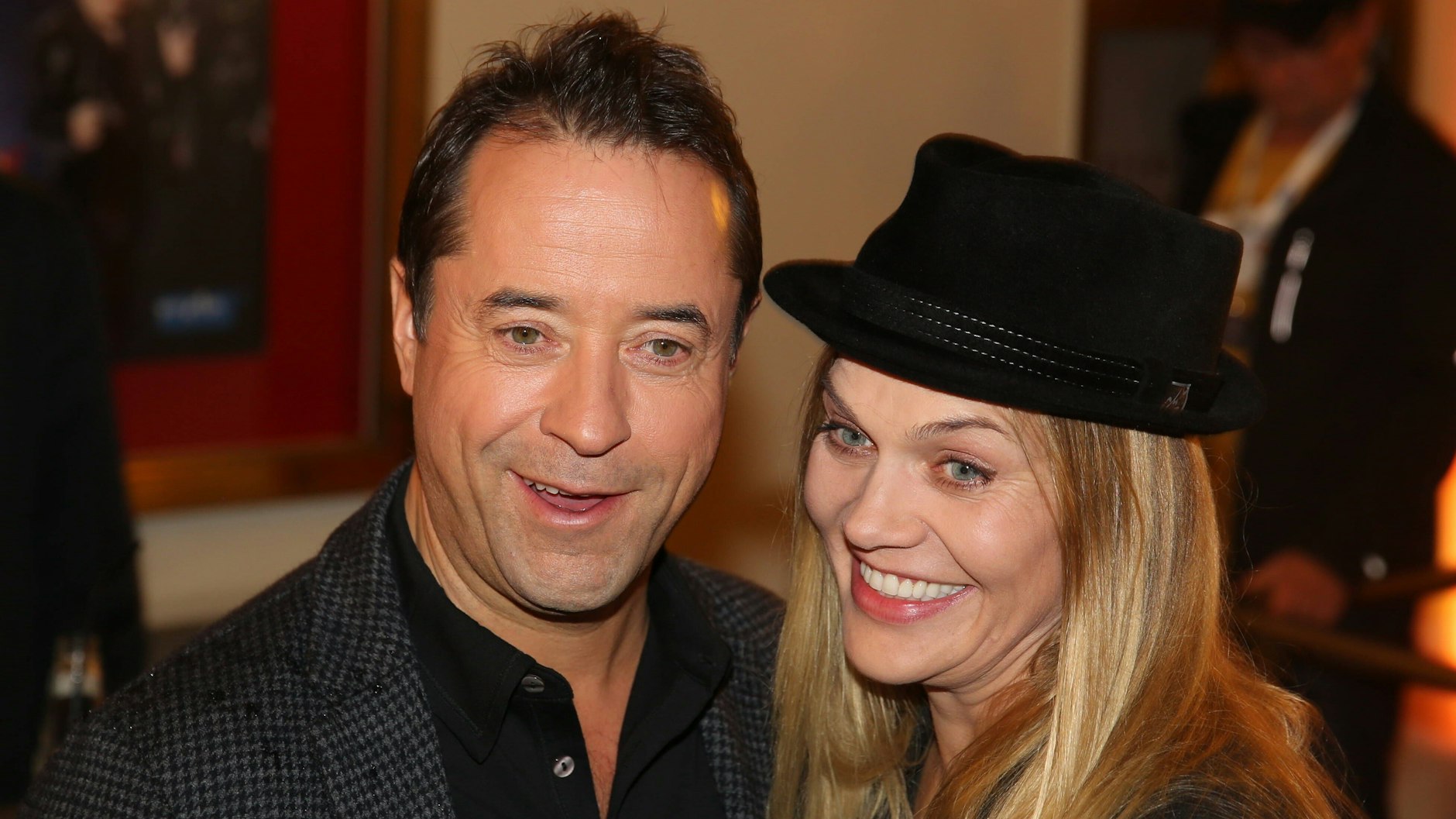 Jan Josef Liefers mit seiner Frau Anna Loos.&nbsp;