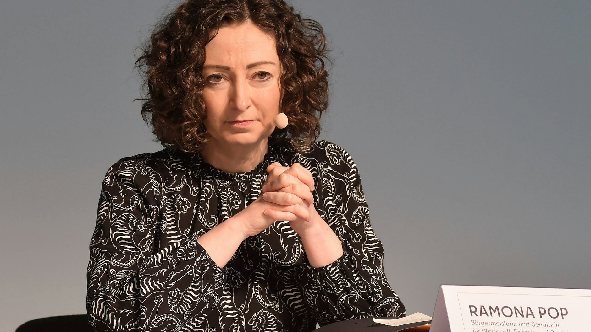 Die Berliner Wirtschaftssenatorin Ramona Pop