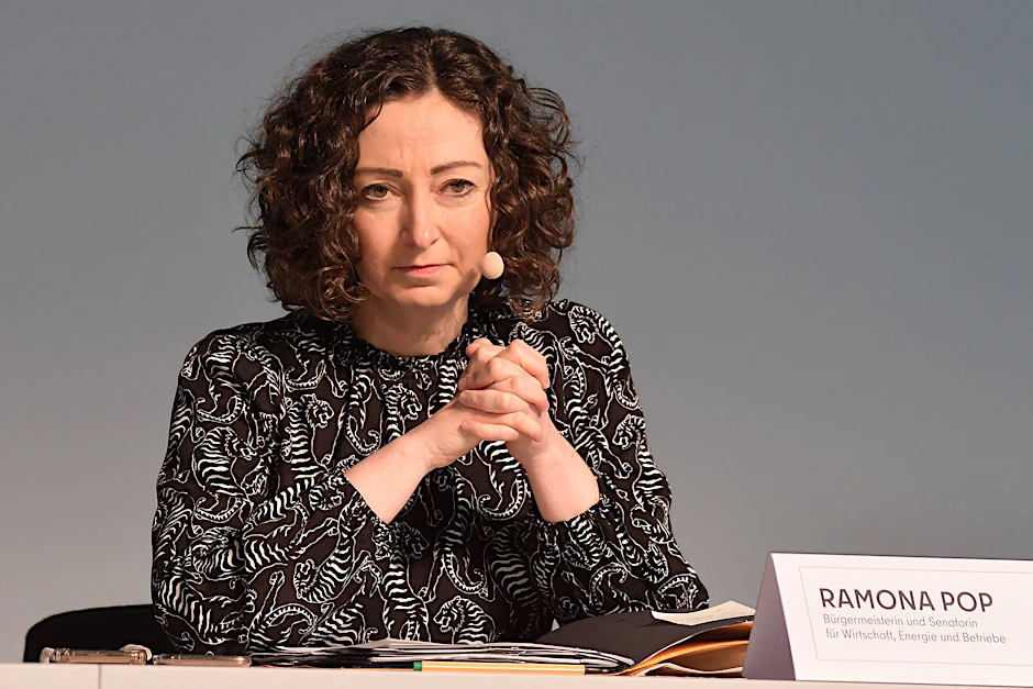 Die Berliner Wirtschaftssenatorin Ramona Pop