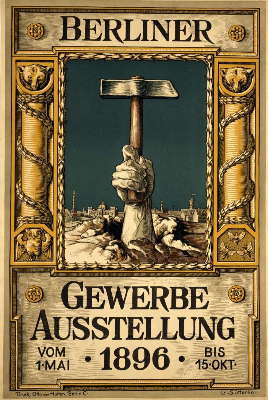 Als „verhinderte Weltausstellung“ machte die Berliner Gewerbeschau Geschichte. Fünfeinhalb Monate lang präsentierten sich im Treptower Park 4000 Aussteller.
