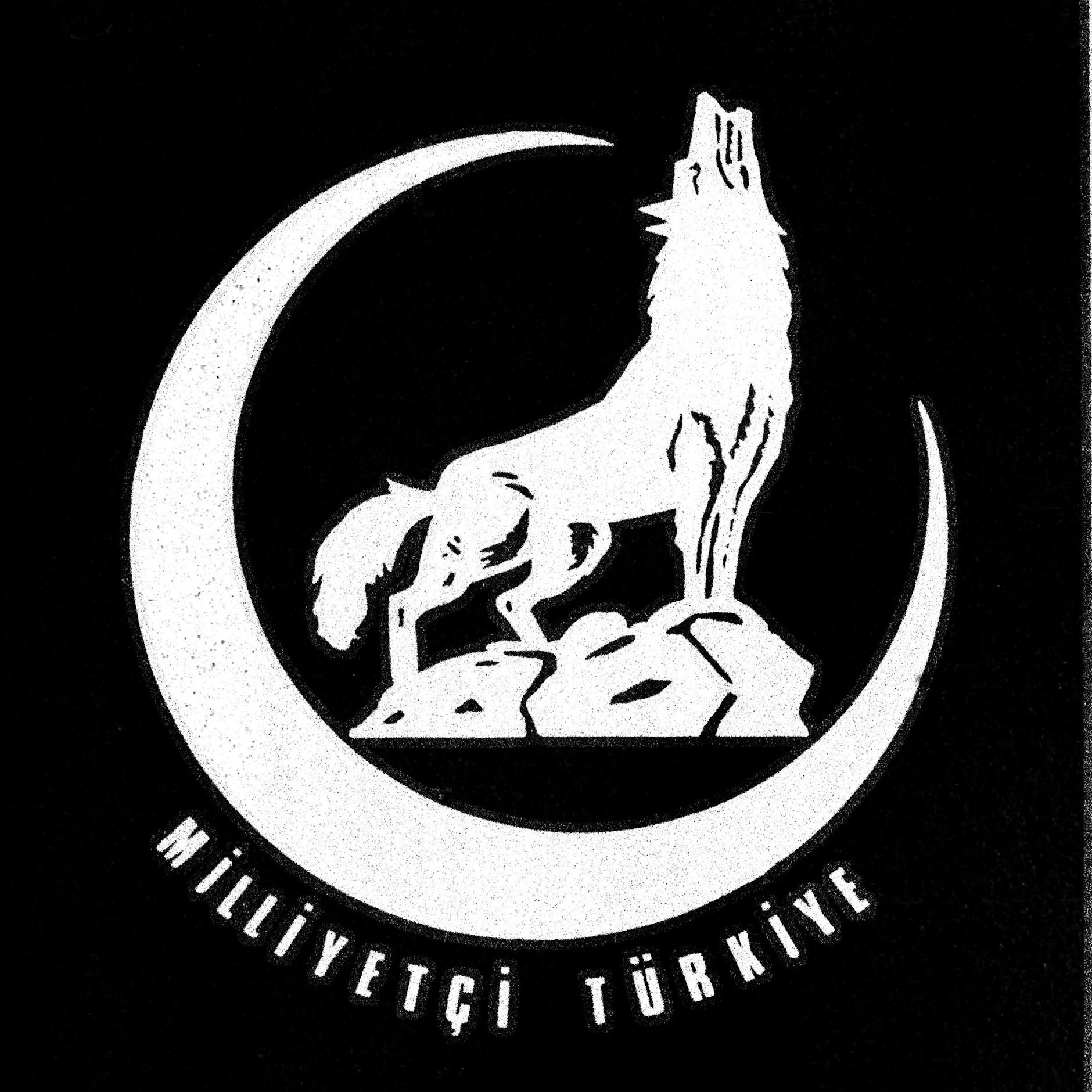 Eines der Symbole der Grauen Wölfe.