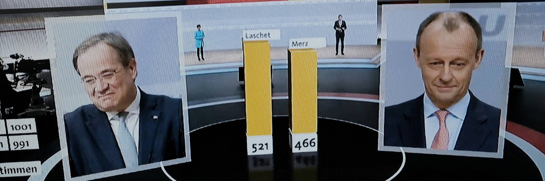 Im Januar hatte Laschet (l.) bei der Stichwahl um den CDU-Vorsitz geschlagen. Jetzt bindet er ihn in sein Wahlkampfteam ein, während Söder in Bayern über seine verpasste Kanzlerkandidatur mault.