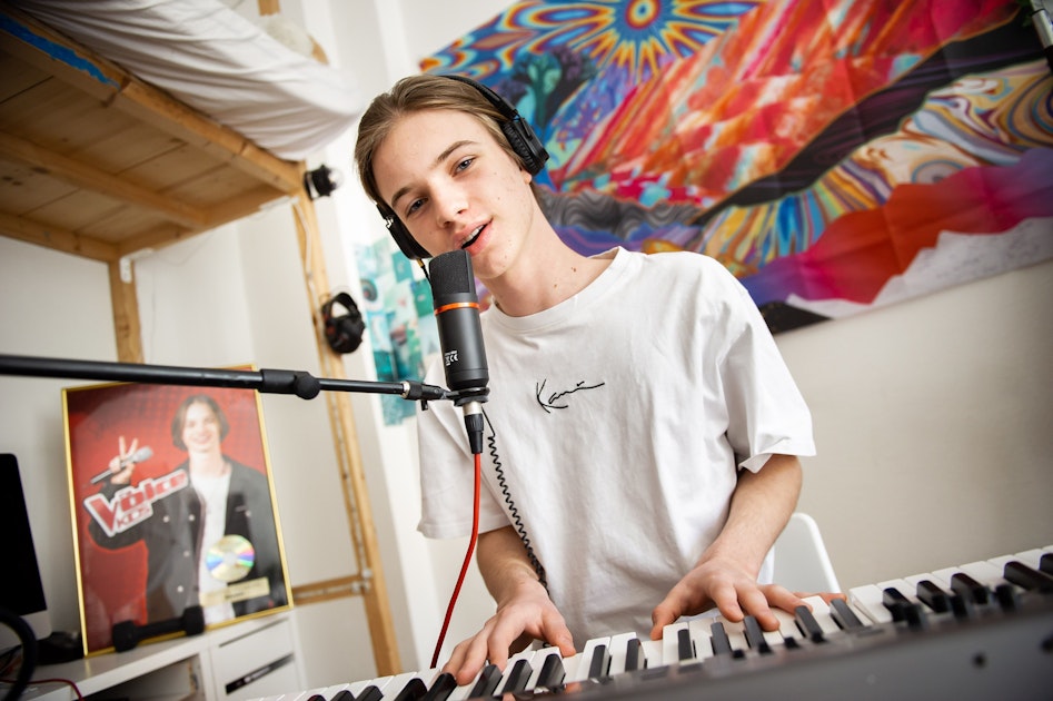 Zu Hause beim „The Voice Kids“Sieger Egon aus Berlin