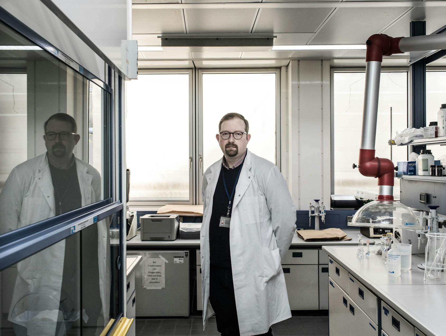 Lukasz Bucki ist Biotechnologe und leitet den Fachbereich.