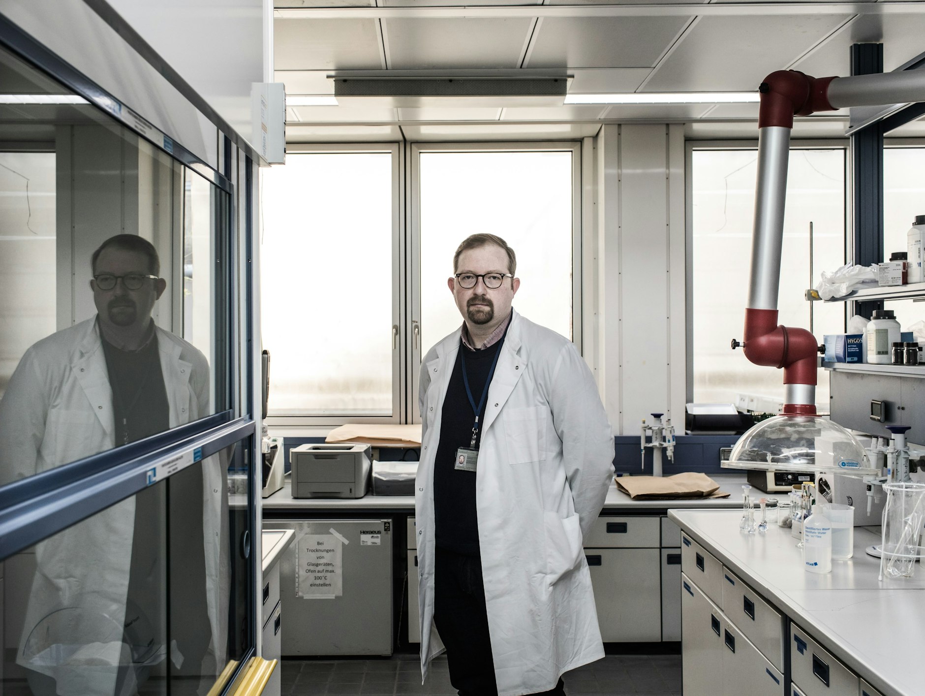 Lukasz Bucki ist Biotechnologe und leitet den Fachbereich.