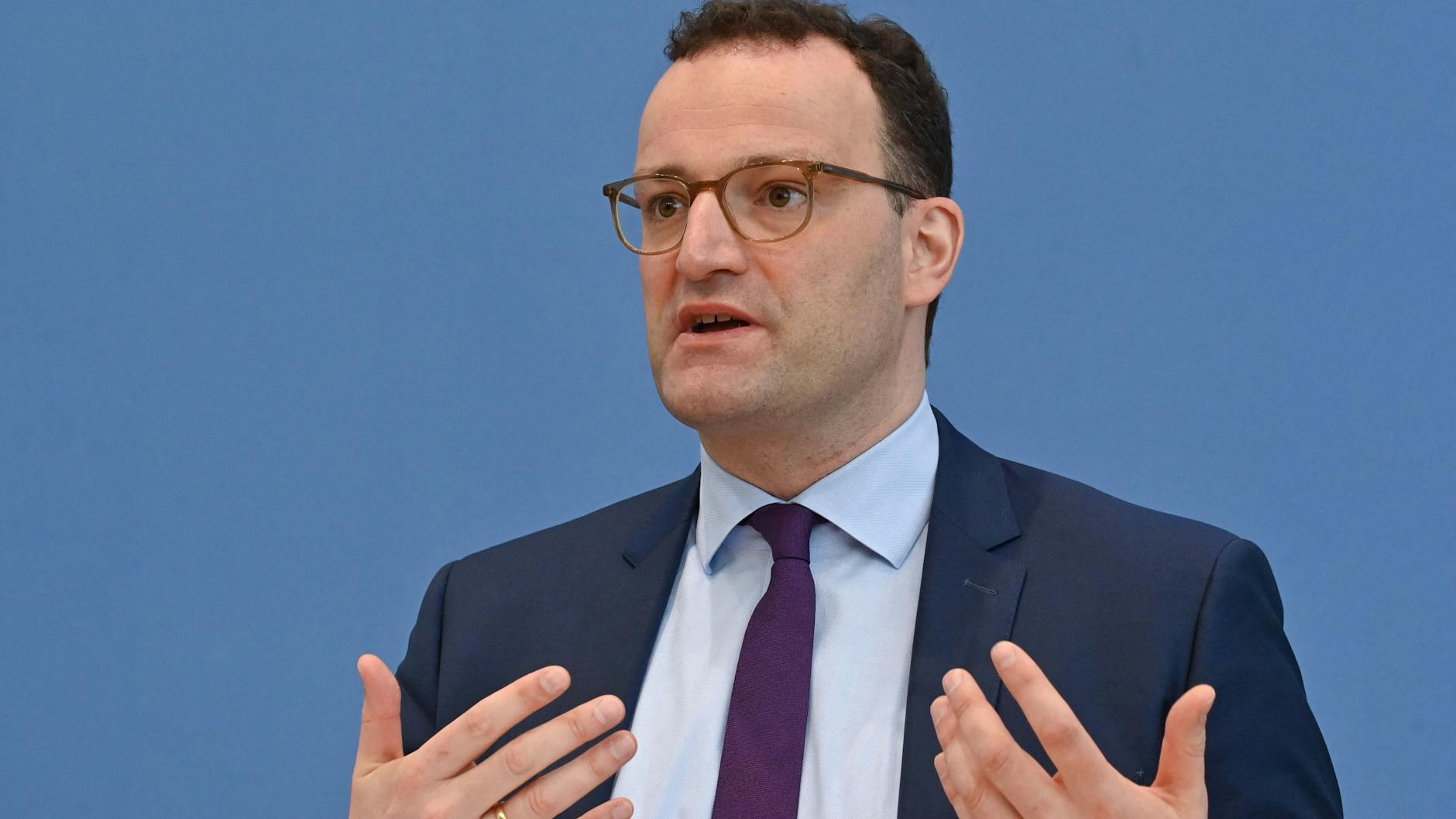 Bundesgesundheitsminister Jens Spahn: Eine Impfung von Kindern „würde uns sehr helfen“.